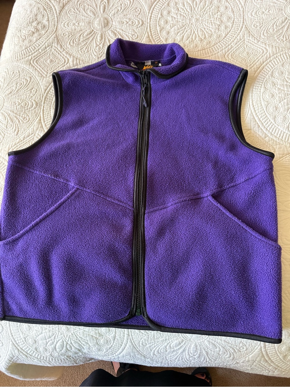 REI Purple Fleece Vest